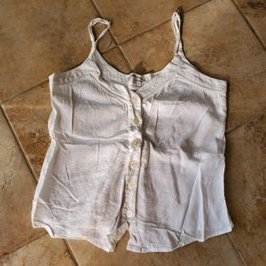 Abercrombie & Fitch linen blend cami